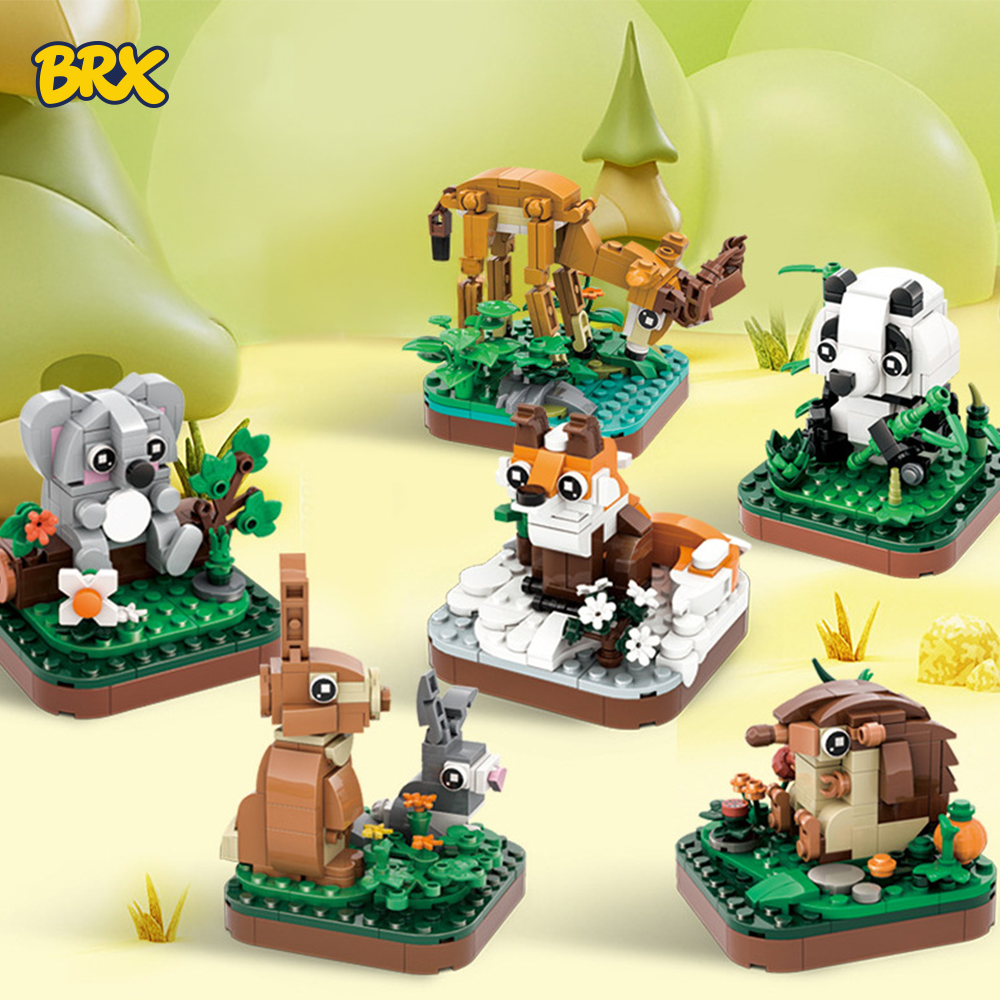 Wonderful Animals- Land-Themed 6in1