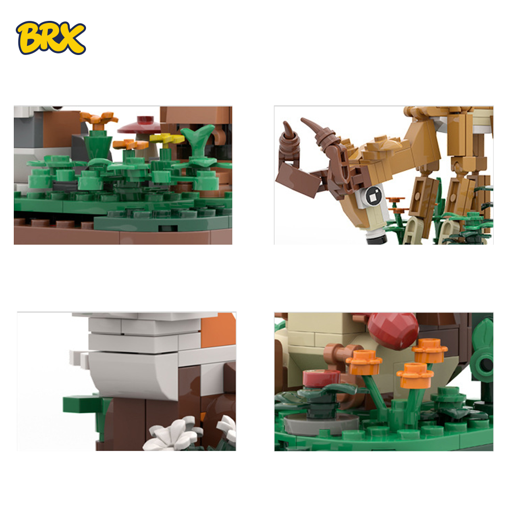 Wonderful Animals- Land-Themed 6in1